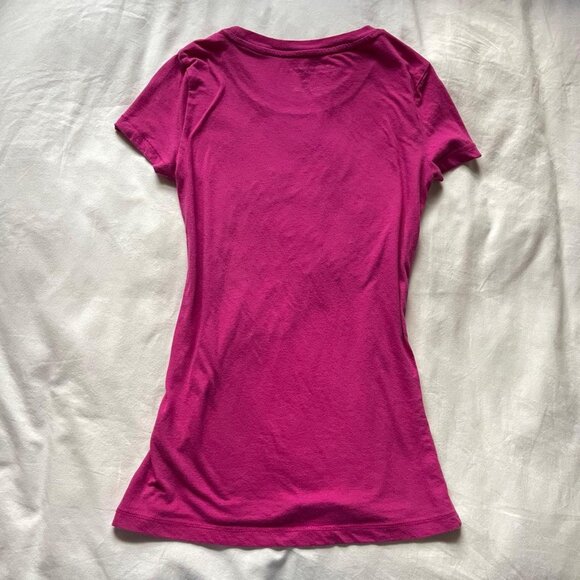 Pink Sequin Aero Baby Tee - Picture 5 of 6